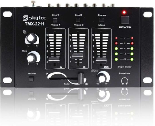 Vonyx STM 2211 172.972 Analog Mixer 4 Channels