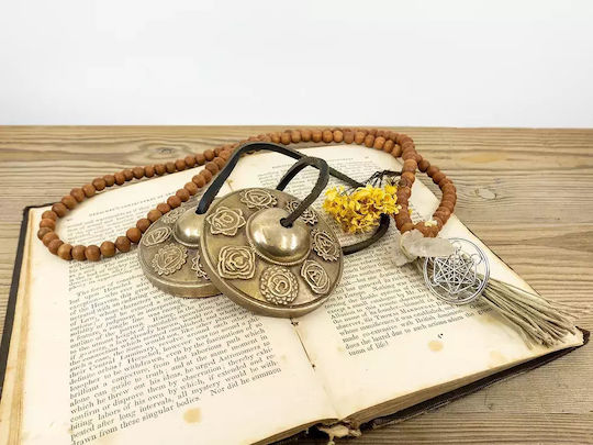 Ancient Wisdom Meditation Cymbals Seven Chakra 6,7cm Instrument für Musiktherapie