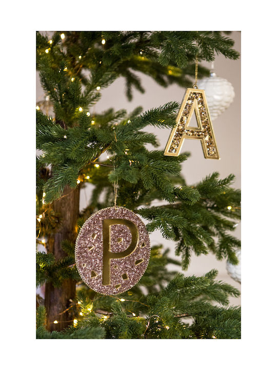 Lifelikes Charm Decorative Letter Charm Gold