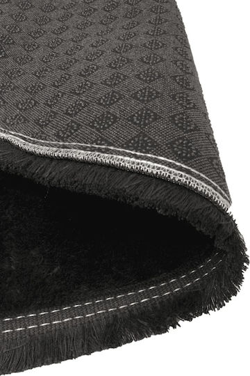 Eco Carpet Fur Schlafzimmerteppich Set mit Fransen - Cordoba Grau