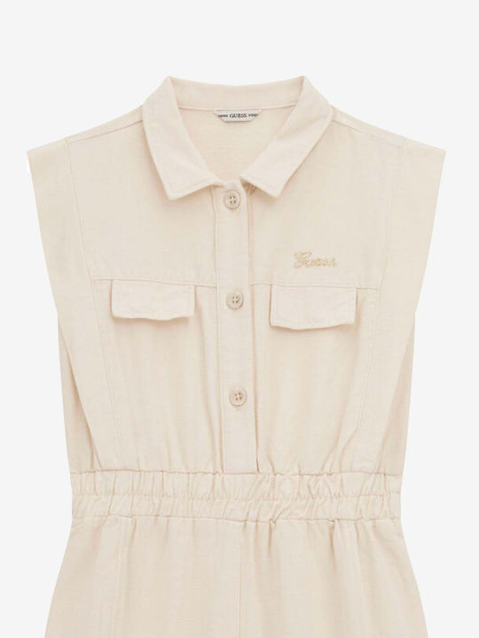 Guess Kinder-Overall einteilig Beige J4rk32wfy62-g9l9