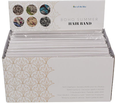 Boho-Sommer-Haarband 100% Polyester 22.5x9cm In 6 Designs