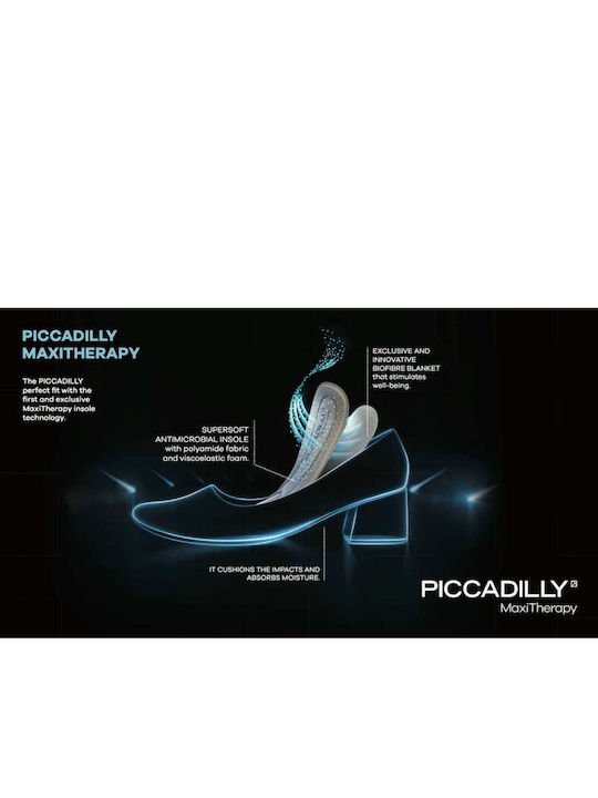 Piccadilly 2409728-1 Sandale anatomice pentru femei Negru