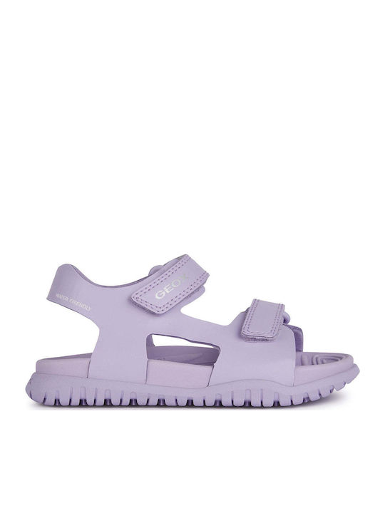 Geox J45hqa Lilac Sandal Kids