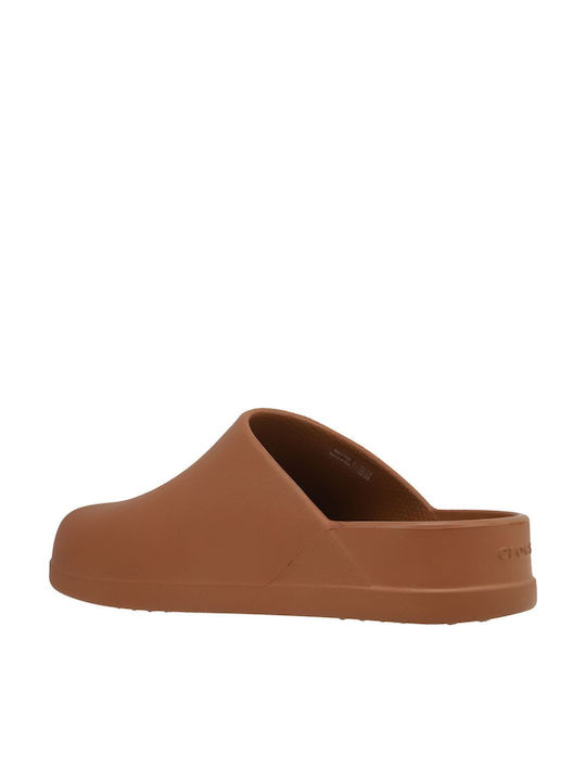 209366-21N Dylan Clog Τσοκαρο Crocs - Cognac - Λαστιχο