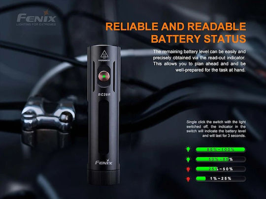 Fenix Bc26r Led Bike Light +bc05r V2.0 Kit