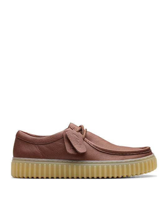 Clarks - Torhill Lo British Tan Leather