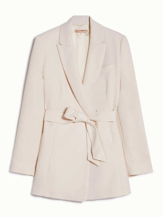 Penny Black Derris Jacket Ματ Σατέν Μπλέιζερ 2411041062200.001-vanilla