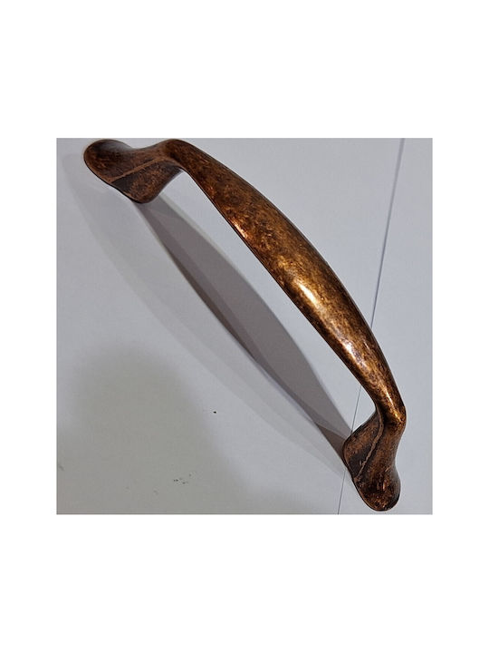 Acm 11845-064-brz1 Klassischer Möbelgriff Farbe: Kupfer Antik Abmessung 6,4cm