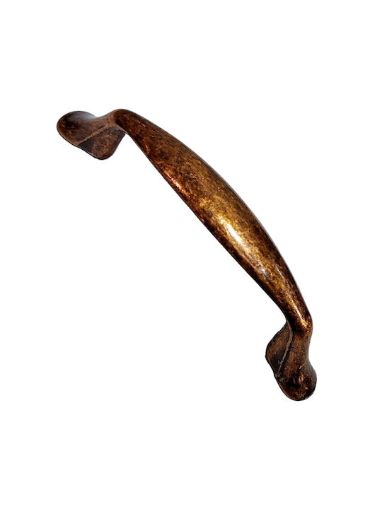 Acm 11845-064-brz1 Klassischer Möbelgriff Farbe: Kupfer Antik Abmessung 6,4cm
