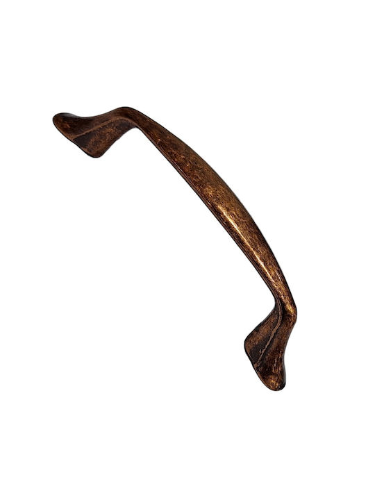 Acm 11845-064-brz1 Klassischer Möbelgriff Farbe: Kupfer Antik Abmessung 6,4cm