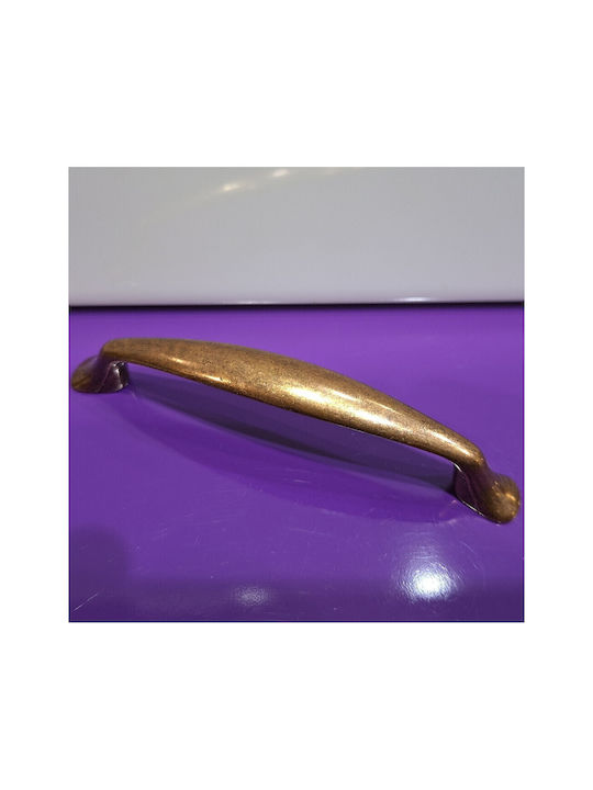 Klassischer Möbelgriff Acm 11846-096-brz1 Farbe: Kupfer Antik Abmessung 9,6cm