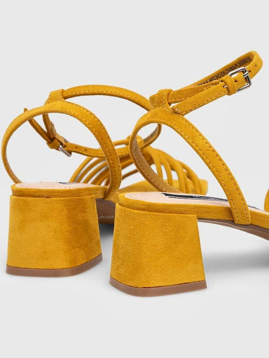 Zoe Colours Sandals Pls90665-150 Κιτρινο