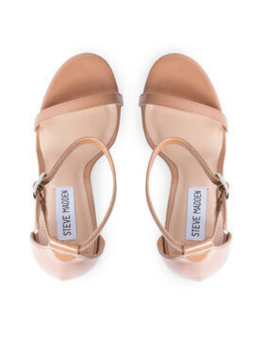 Steve Madden Milano Sandal Sm11000943-02002-250 Tan Patent Sandals Steve Madden