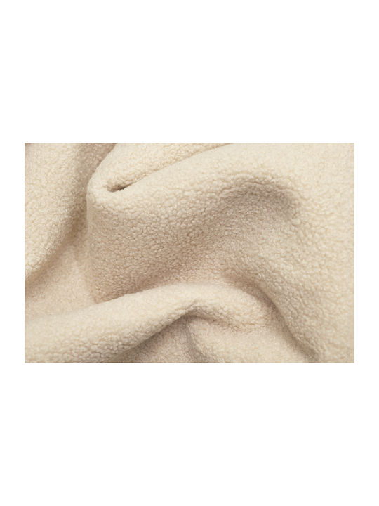 Fatboy Point Large Sherpa - Pouf Stoff Ø70x40 I Ecru