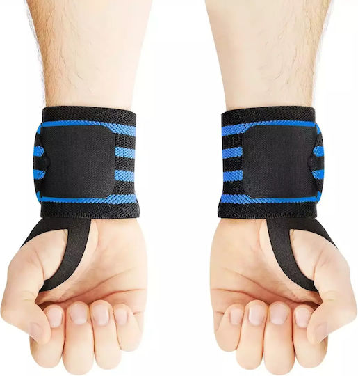 4fizjo Wrist Wraps / Blue Wrist Braces (2 pcs)