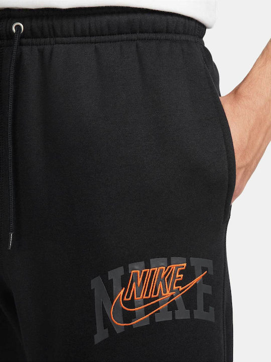 Sweatpants with Elastic Black