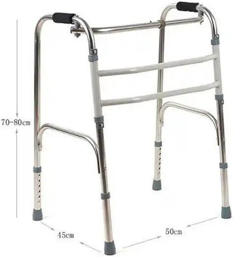 Σταθερός Περιπατητήρας Αλουμινίου Πι - Elderly Walker