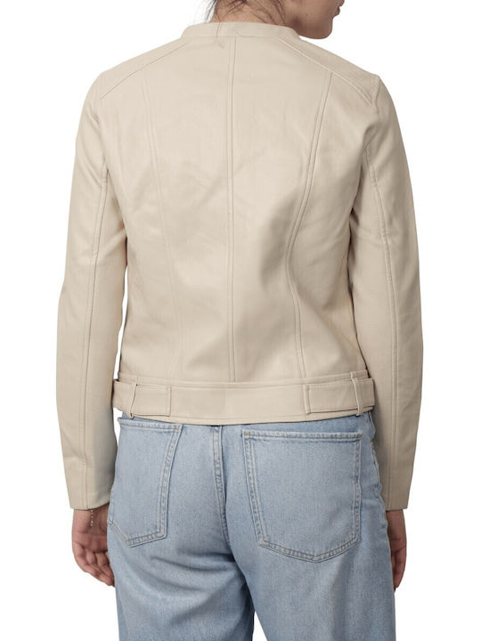 Vero Moda Riley Fiona Short Jacket Εκρού Vero Moda Riley Fiona Short Jacket Εκρού