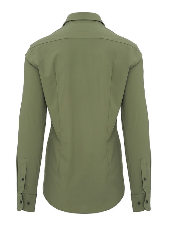 Hugo Boss Men's Shirt Long Sleeve Green