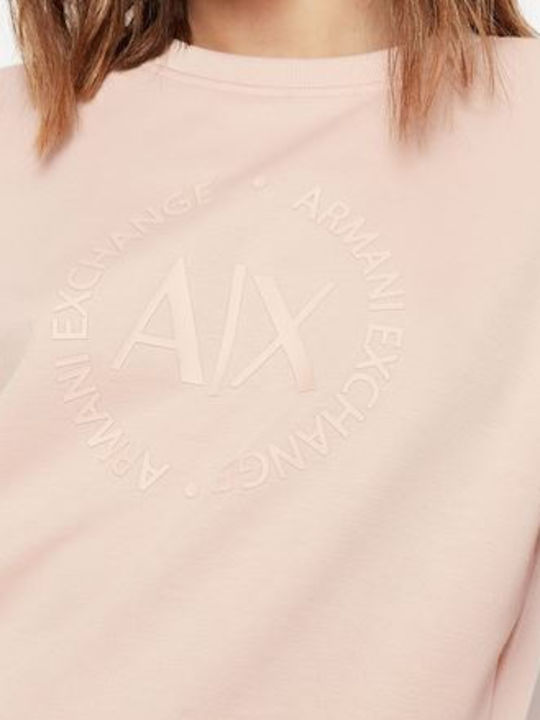Armani Exchange Суитшърт 8nym67 Yj1gz Прах розово Xs Цвят розово Размер1 Xs