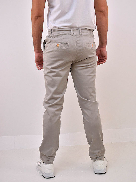 Beltipo Men's Trousers Chino Gray