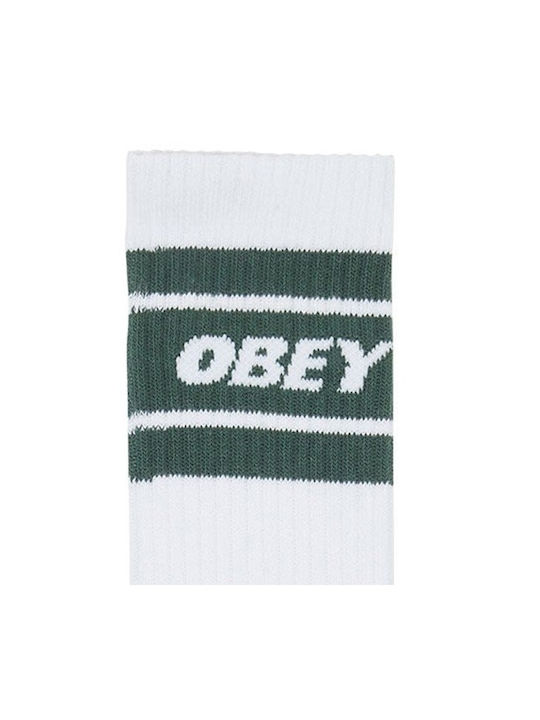 Obey Socks Cooper 2 - White/dark Cedar