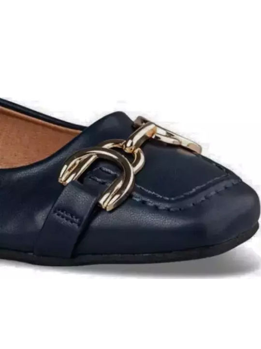 Damen Ballerinas in Marineblau Farbe