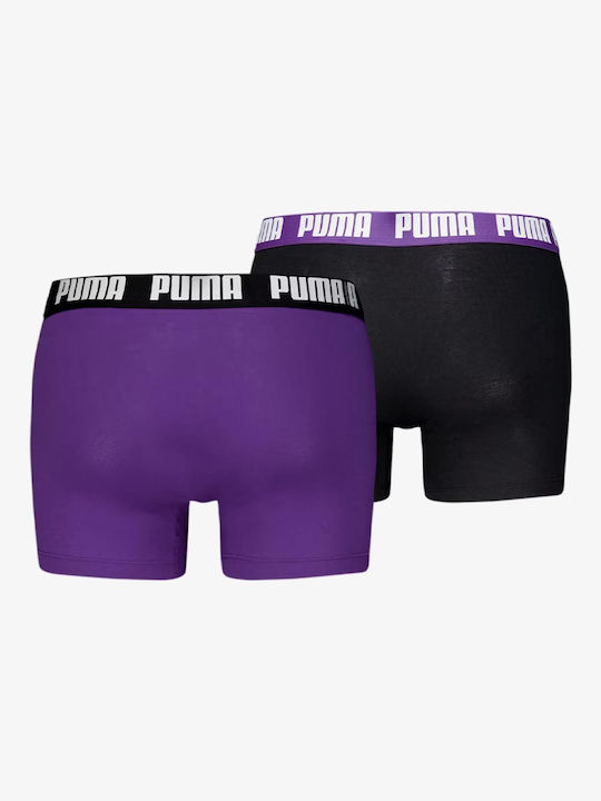 Puma Everyday Basic Boxer 2p - Violet/black 938320-14 - Violet