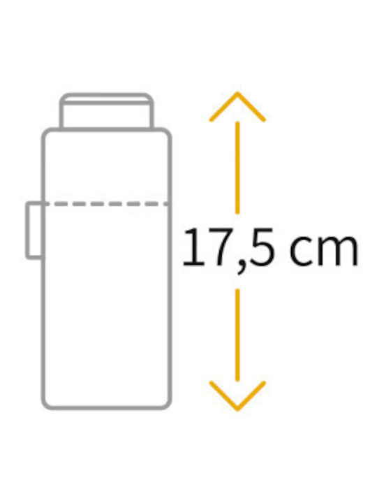 Compact Ομπρέλα Βροχής Σπαστή Ροζ