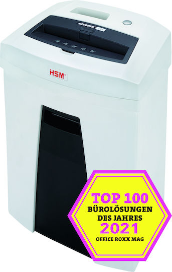 Hsm Document Shredder Cross Cut 6 - 7 Sheets With 25 L Bucket Securio C16 Document Shredder - 4 X 25 Mm
