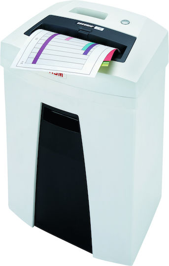 Hsm Document Shredder Cross Cut 6 - 7 Sheets With 25 L Bucket Securio C16 Document Shredder - 4 X 25 Mm