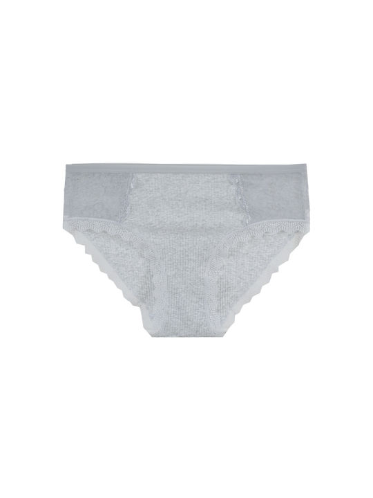 Ψηλόμεσα Γυναικεία Slip MultiPack με Δαντέλα