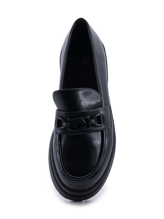 1468 Love4shoes Дамски Мокасини Черни