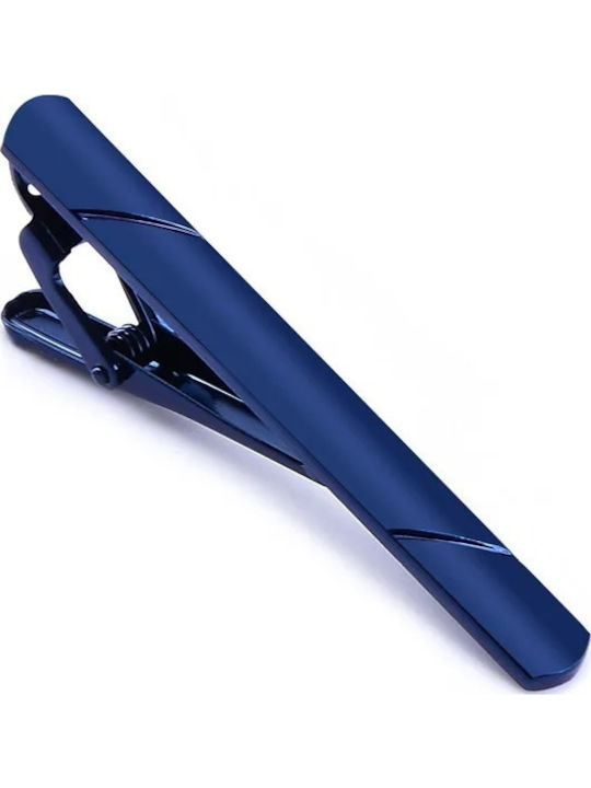 Legend Accessories Clip Γραβάτας από Ασήμι σε Μπλε χρώμα Legend Accessories Clip Γραβάτας από Ασήμι σε Μπλε χρώμα