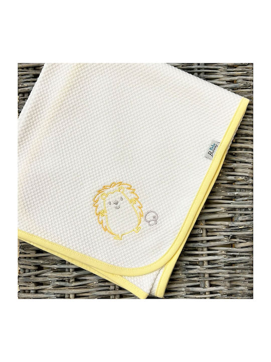 Bunny Bebe Swaddle Wrap in White Color