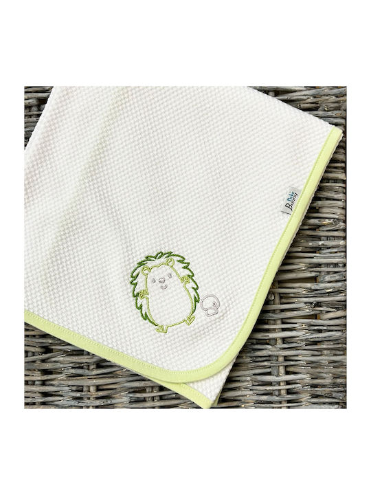 Bunny Bebe Swaddle-Tuch White 80x90cm. 1Stück