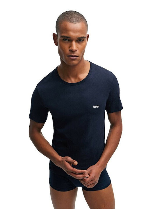 Hugo Boss Tshirtrn 3p Classic, Color Black|Blue