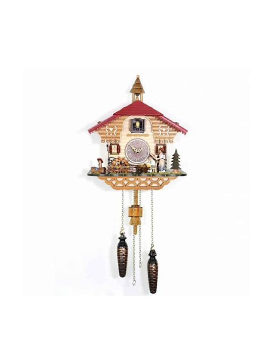 Cuckoo Clock, Traditional House Show, Pendulum, Water Mill