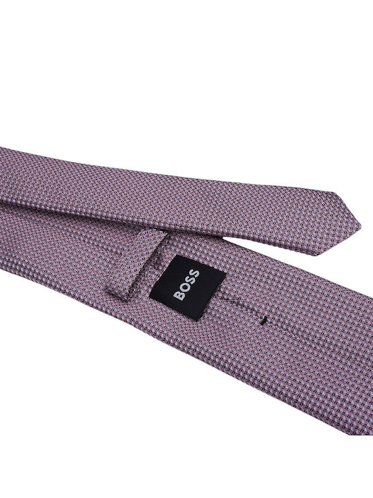 Hugo Boss Herren Krawatte in Rosa Farbe
