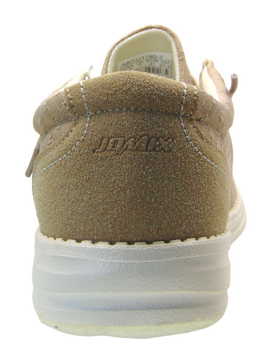 Jomix U1790-7 Ανδρικό Slip On Παπούτσι Σε Μπεζ Χρώμα 45871