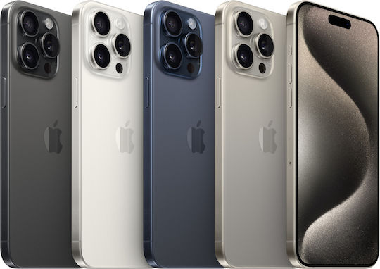 Apple iPhone 15 Pro Max (8/512GB) Titanium Negru | Skroutz Romania
