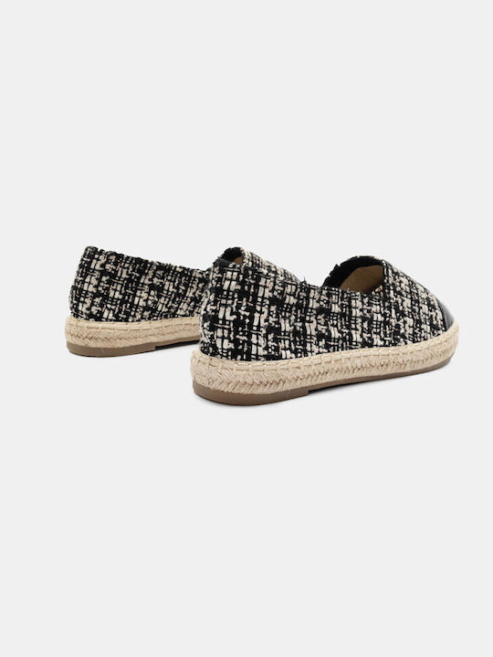 Luigi Women's Fabric Espadrilles Black