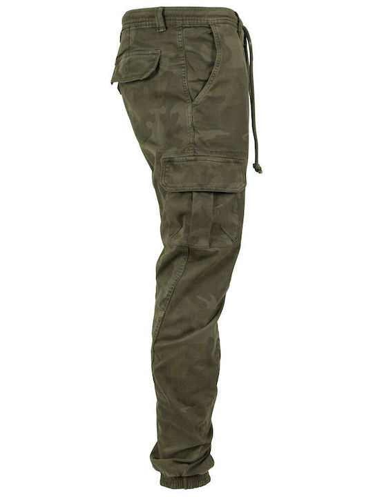 Мъжки панталони Urban Classics Camo Cargo Jogging Pants