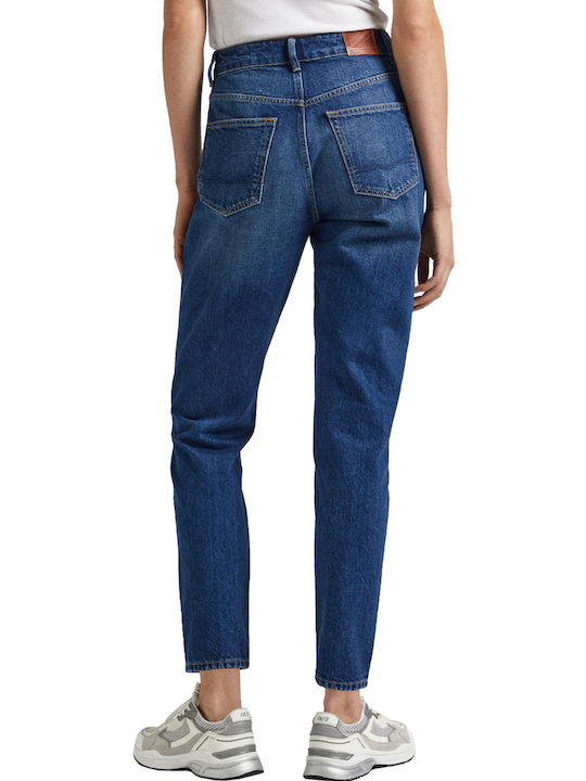 Pepe Jeans Pantaloni conici din denim cu sclipici de sclipici pentru femei Pl2046018-000 (000/denim)