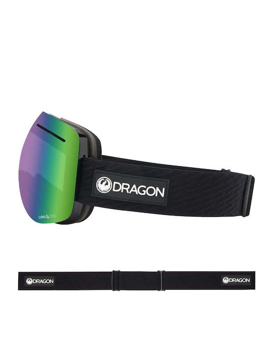 Ochelari de zăpadă Dragon X1 Icon Green Lumalens Green Ionized Lens