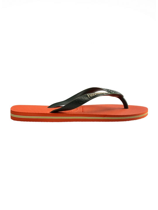 Slapi Bărbați Havaianas Brasil Logo Portocalii 4110850