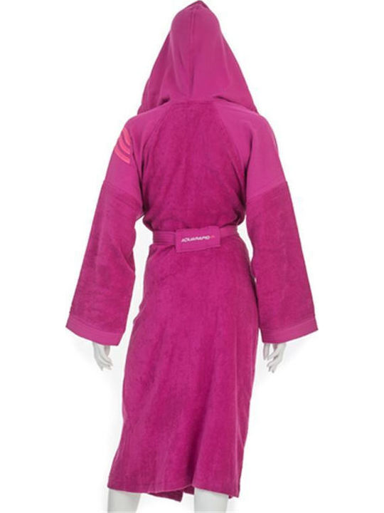 Aquarapid Μπουρνουζι Microterry Flyn Senior - Fuxia