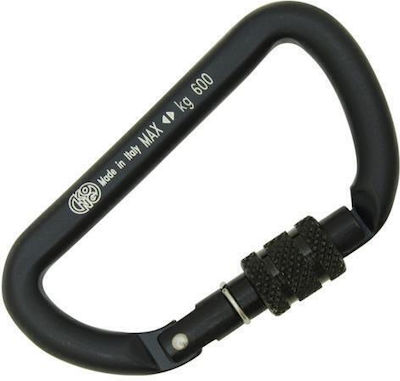 Karabiner Kong Mini D Schraube Schwarz / Schwarz / Kg-751ea0nnnkk_1