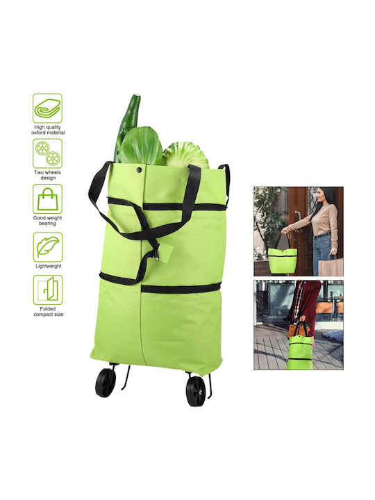 Shopping Bag in Green color